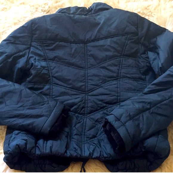 Free People Vintage jacket size 6 (small) navy blue - Picture 2 of 3